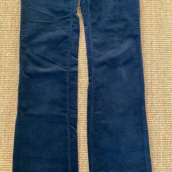 Loft Navy Bootcut Stretch Cords, Curvy size 4 - Picture 6 of 7